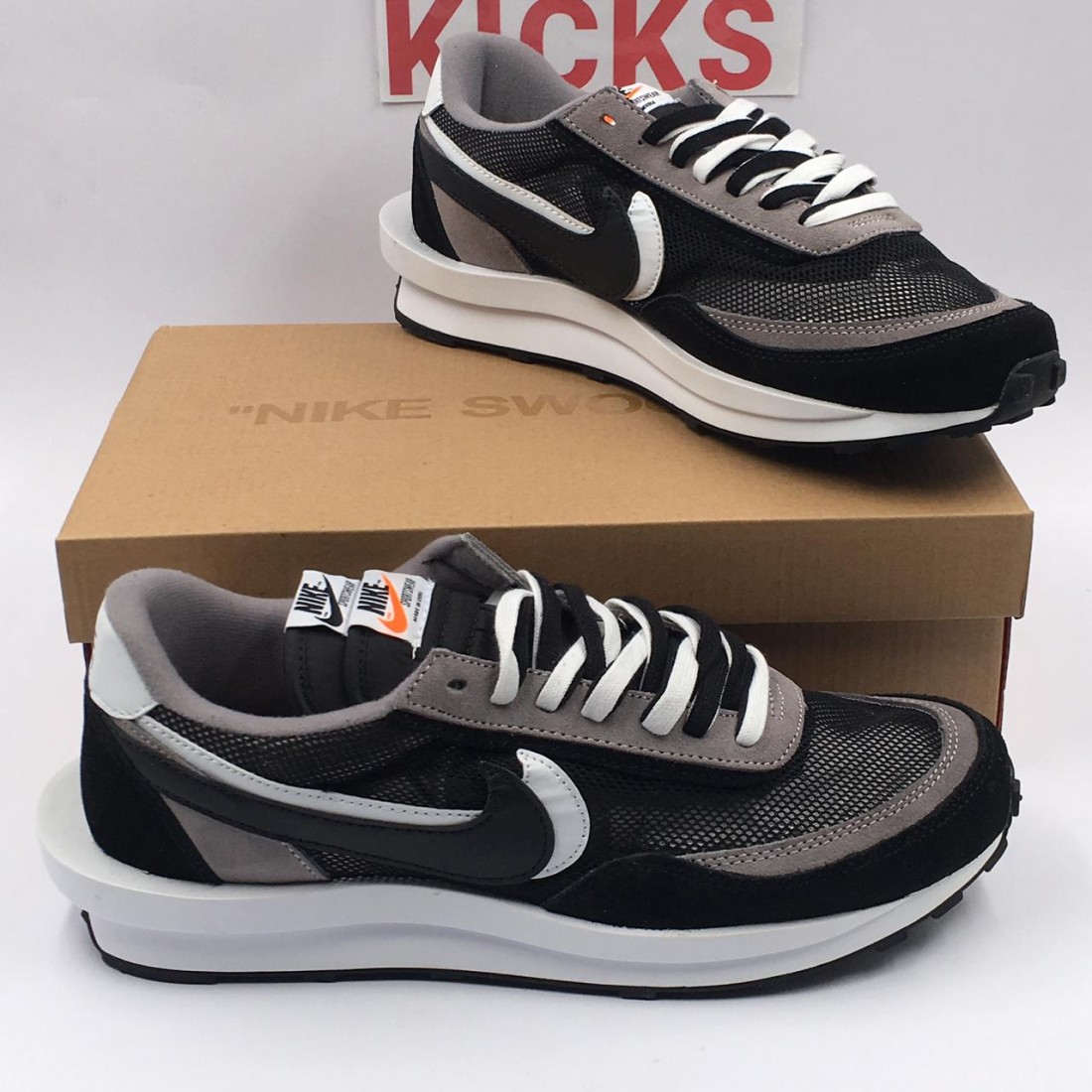 stockx sacai waffle black